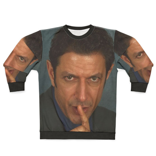 Jeff Goldblum Jurassic Park fan art sweatshirt