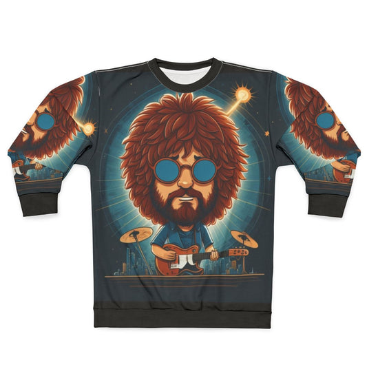 Jeff Lynne and Electric Light Orchestra 'Mr. Blue Sky' retro-style graphic sweatshirt