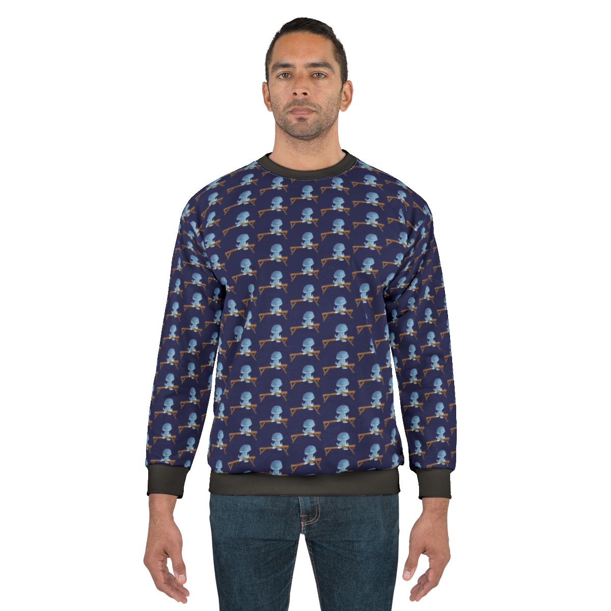 Jellyfish Gymnast Sweatshirt - Featuring a Whimsical Jellyfish Gymnast Design