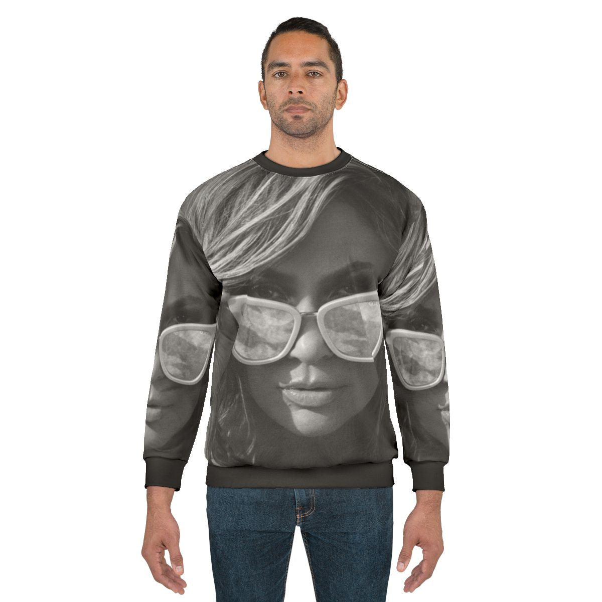 Jennifer Lopez Sweatshirt with Pop Art Design