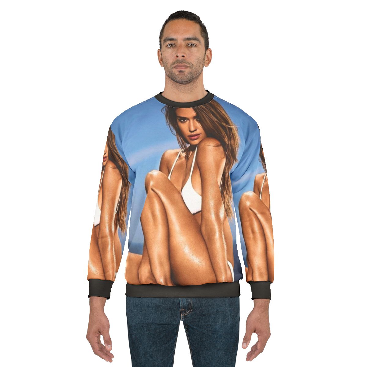Jessica Alba Aesthetic Sweatshirt