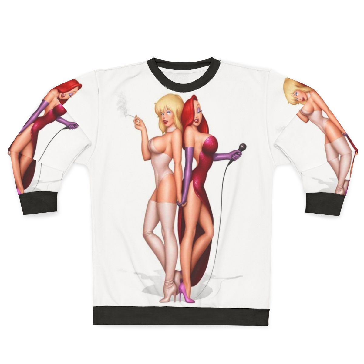 Jessica Rabbit and Holli Would Unisex Sweatshirt