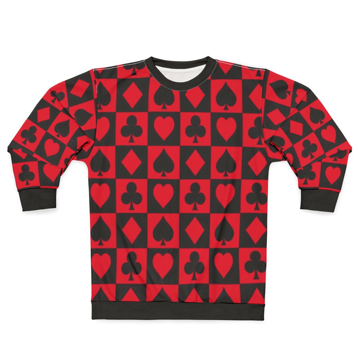 Jester Suit Sweatshirt - Quirky Superhero Comic Book Inspired Clothing