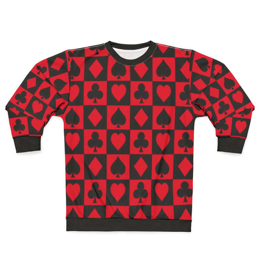 Jester Suit Sweatshirt - Quirky Superhero Comic Book Inspired Clothing