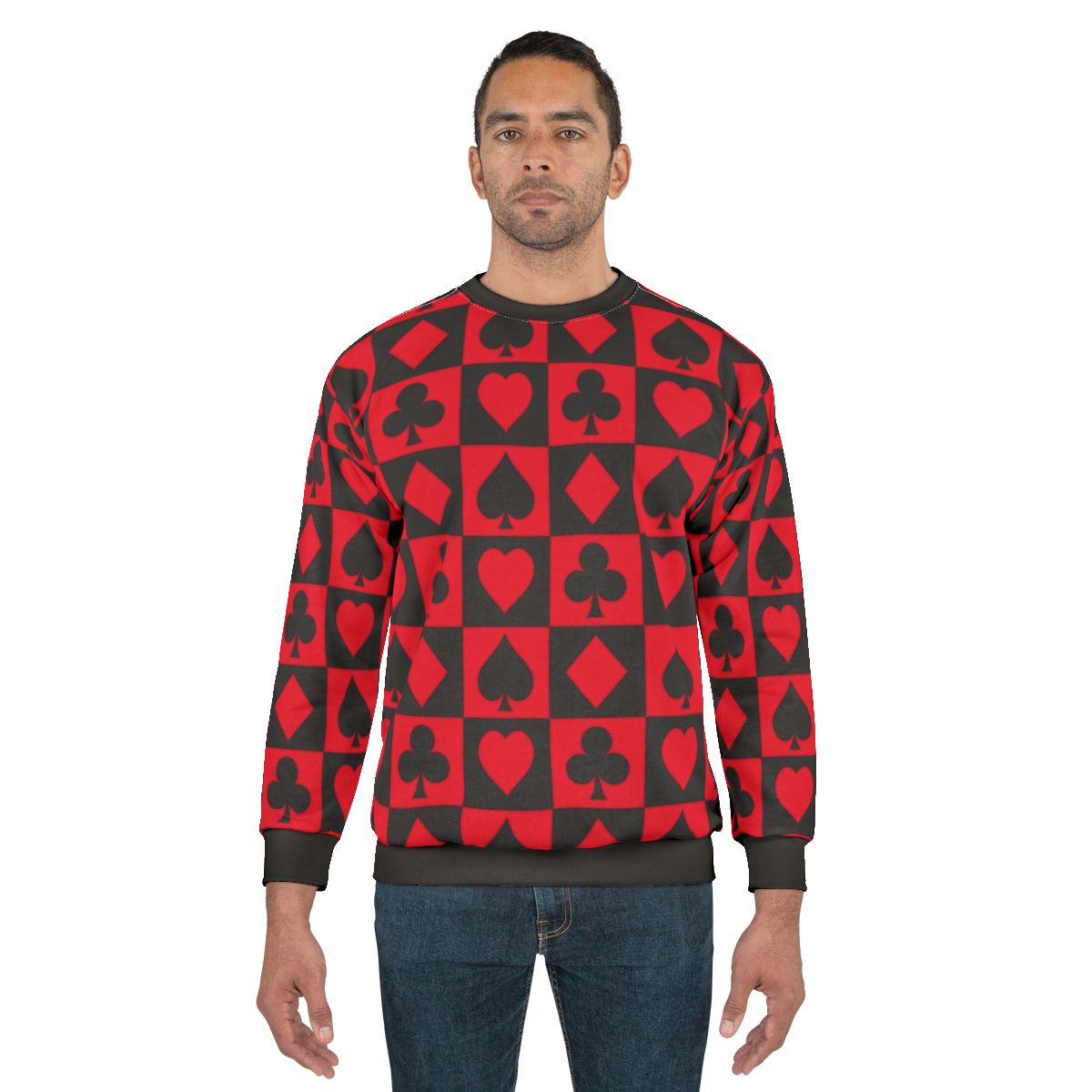 Jester Suit Sweatshirt - Quirky Superhero Comic Book Inspired Clothing