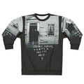 A new brand sweatshirt featuring a graphic design of Jesus Christ