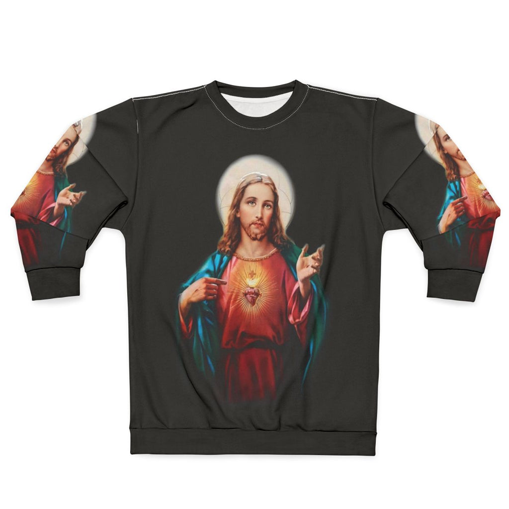 Jesus Christ the Savior Christian Sweatshirt
