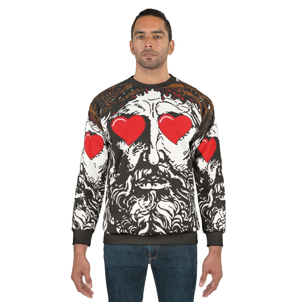 Jesus Loves You Christian Sweatshirt