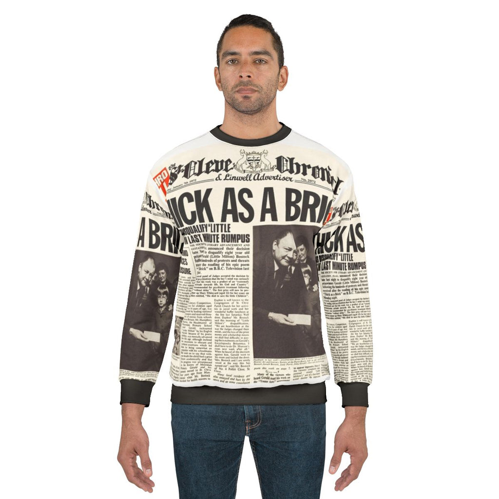 Jethro Tull "Thick as a Brick" Sweatshirt