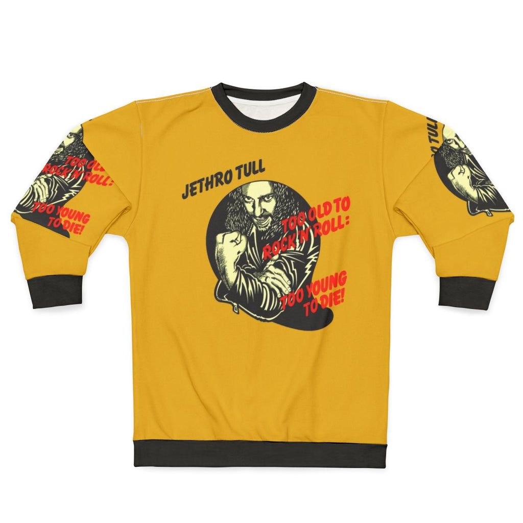 Jethro Tull Too Old Vintage Rock Band Sweatshirt