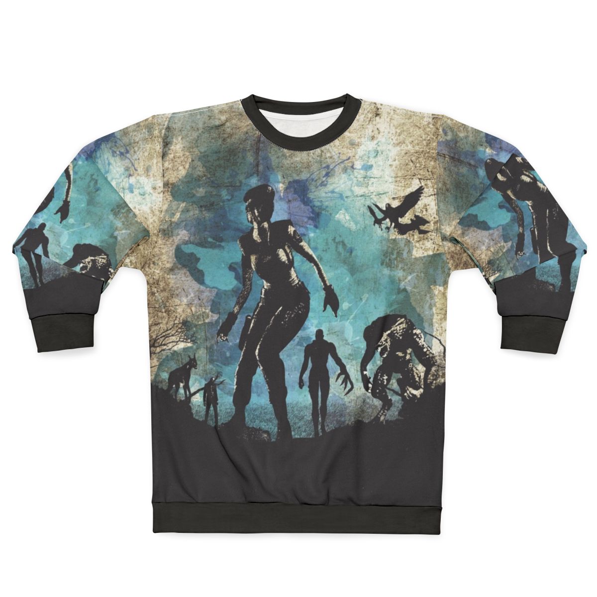 Resident Evil Jill Valentine Minimalist Art Sweatshirt