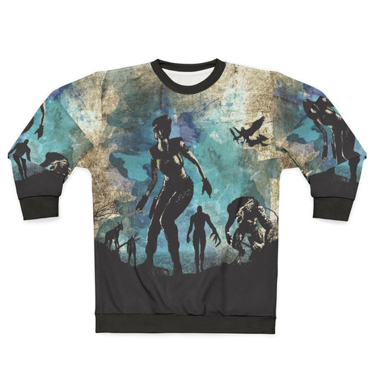 Resident Evil Jill Valentine Minimalist Art Sweatshirt