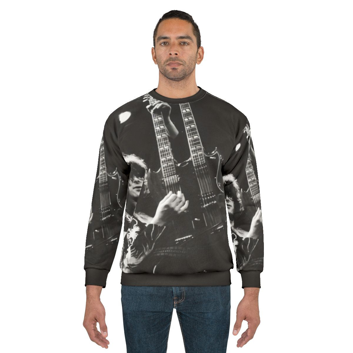 Jimmy Guitaris Vintage Music Poster Sweatshirt