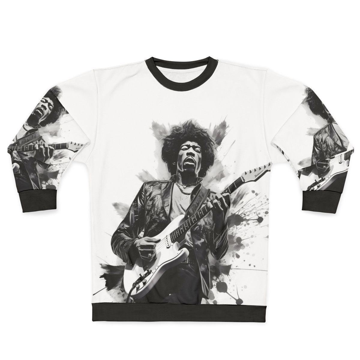 Jimi Hendrix Psychedelic Rock Sweatshirt