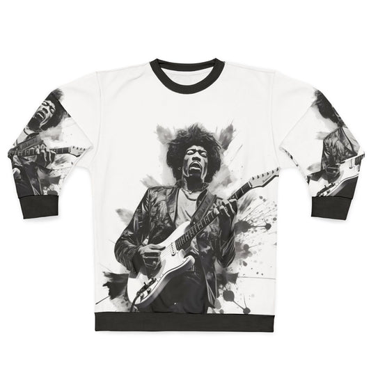 Jimi Hendrix Psychedelic Rock Sweatshirt