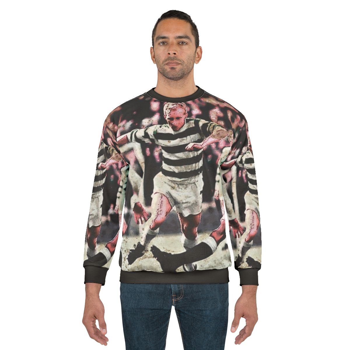 Jinky Johnstone Celtic Vintage Sports Sweatshirt