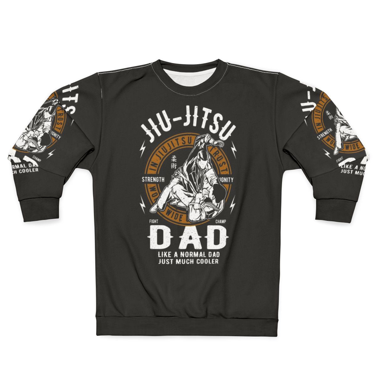 Jiu Jitsu Dad Sweatshirt - Martial Arts Father's Day Gift