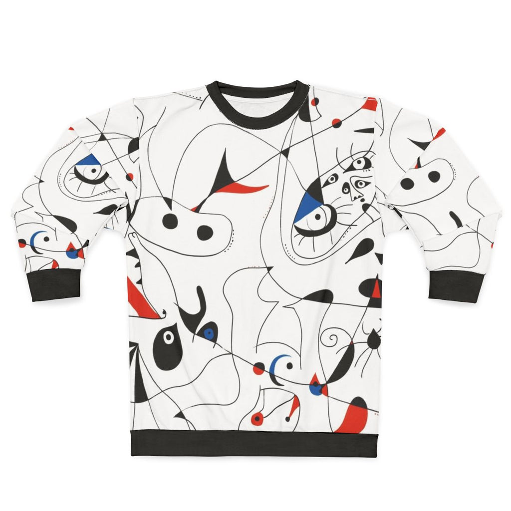 Minimalist Joan Mir 5 Abstract Art Sweatshirt