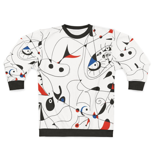 Minimalist Joan Mir 5 Abstract Art Sweatshirt