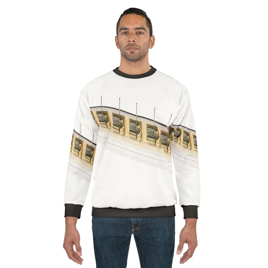 Avant Garde Sweatshirt Featuring Experimental Music Themes