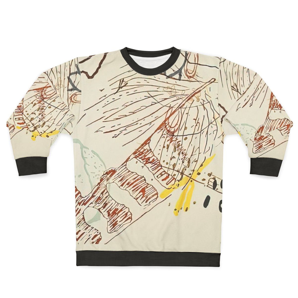 Avant Garde Music Sweatshirt Featuring John Cage Inspired Design