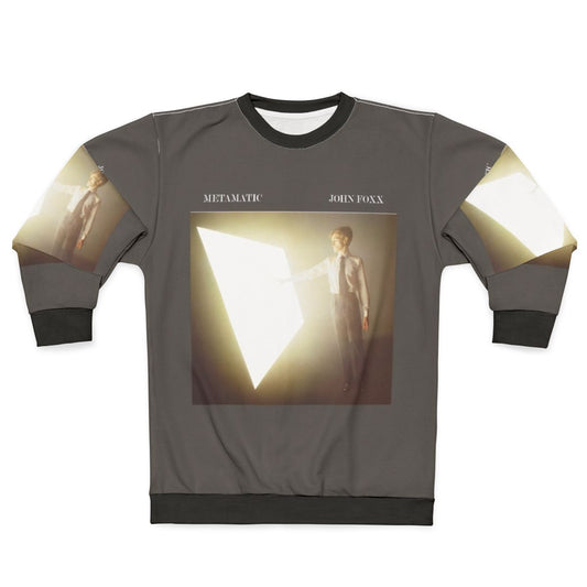 Vintage 80s John Foxx 'Metamatic' Sweatshirt