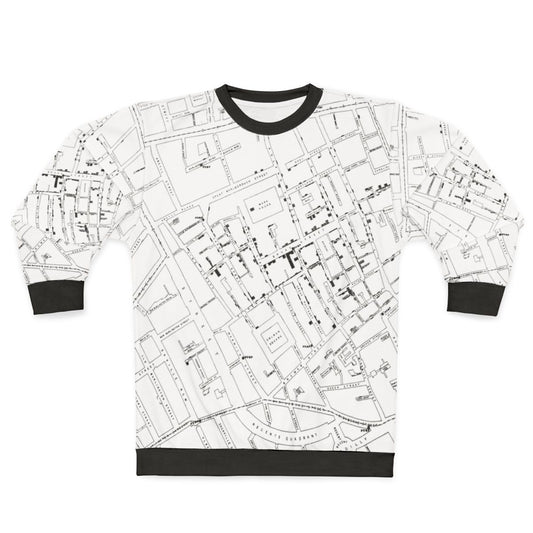 John Snow Cholera Map Sweatshirt