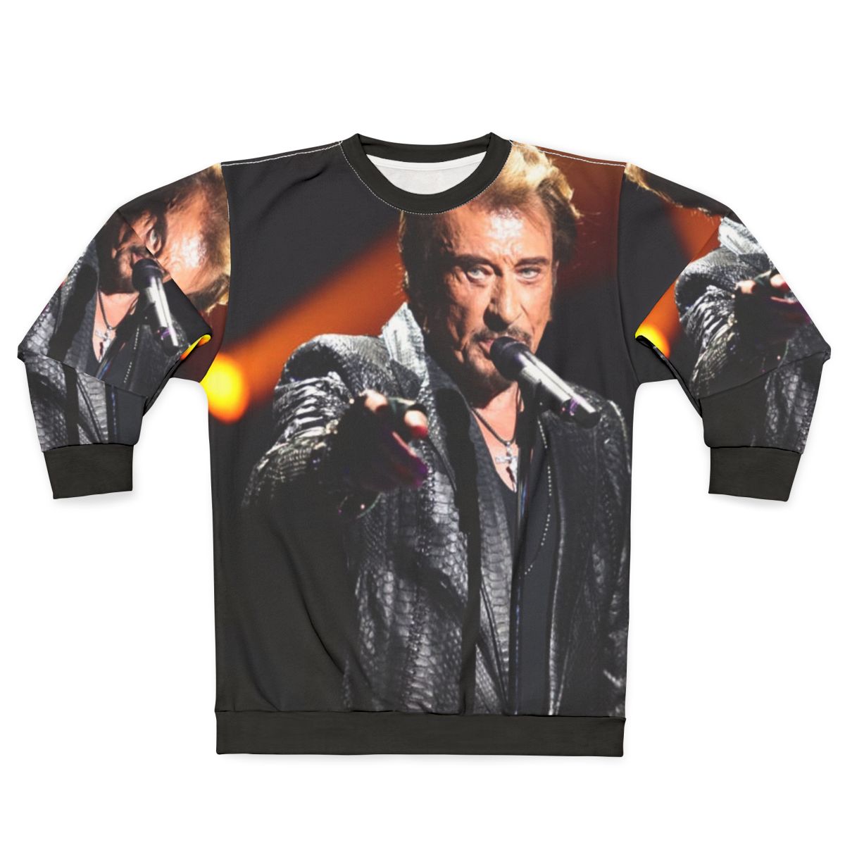 Johnny Hallyday French Singer Sweatshirt