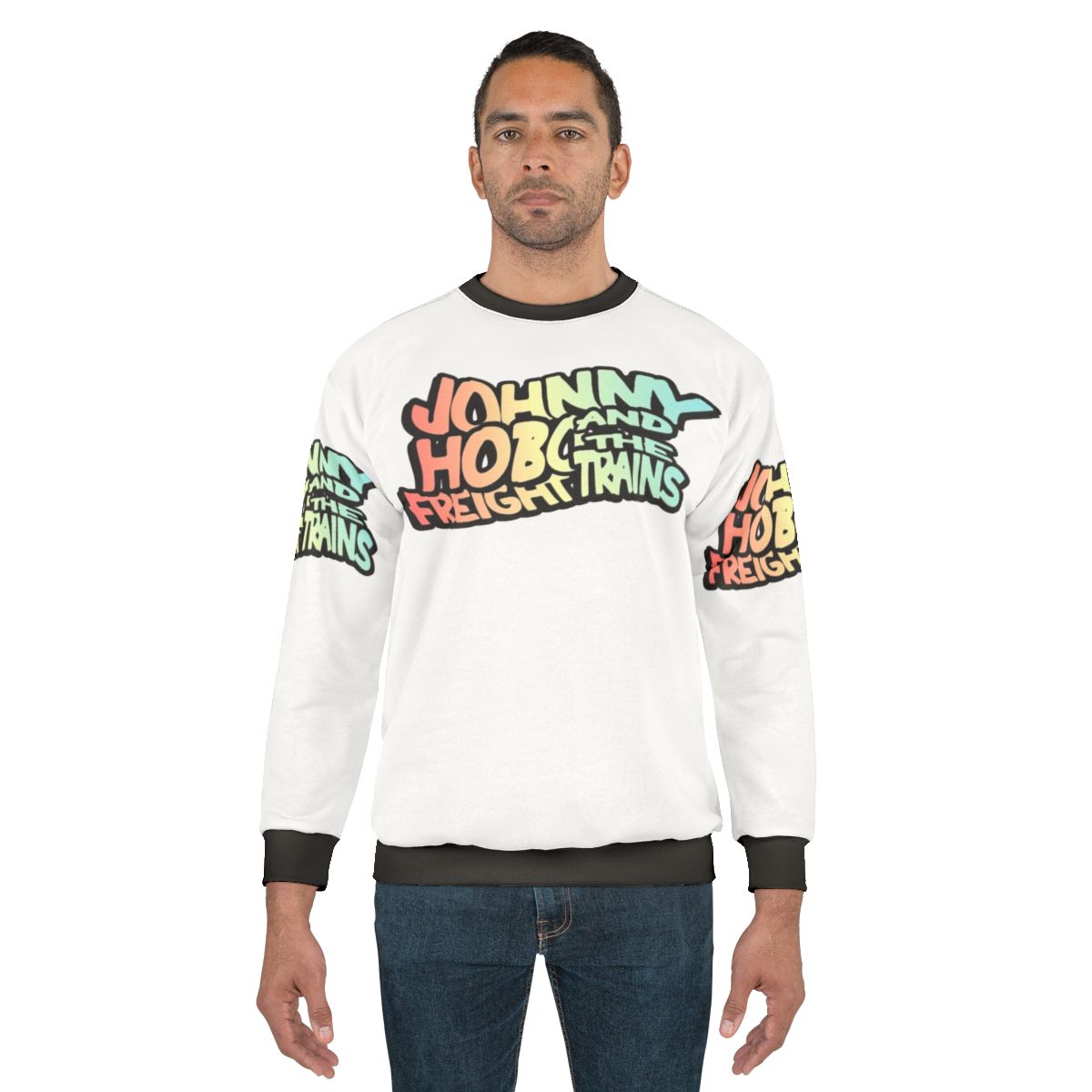Johnny Hobo and the Freight Trains Folk Punk Sweatshirt