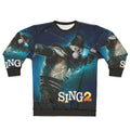 Sing 2 animated movie sweatshirt featuring Johnny the character
