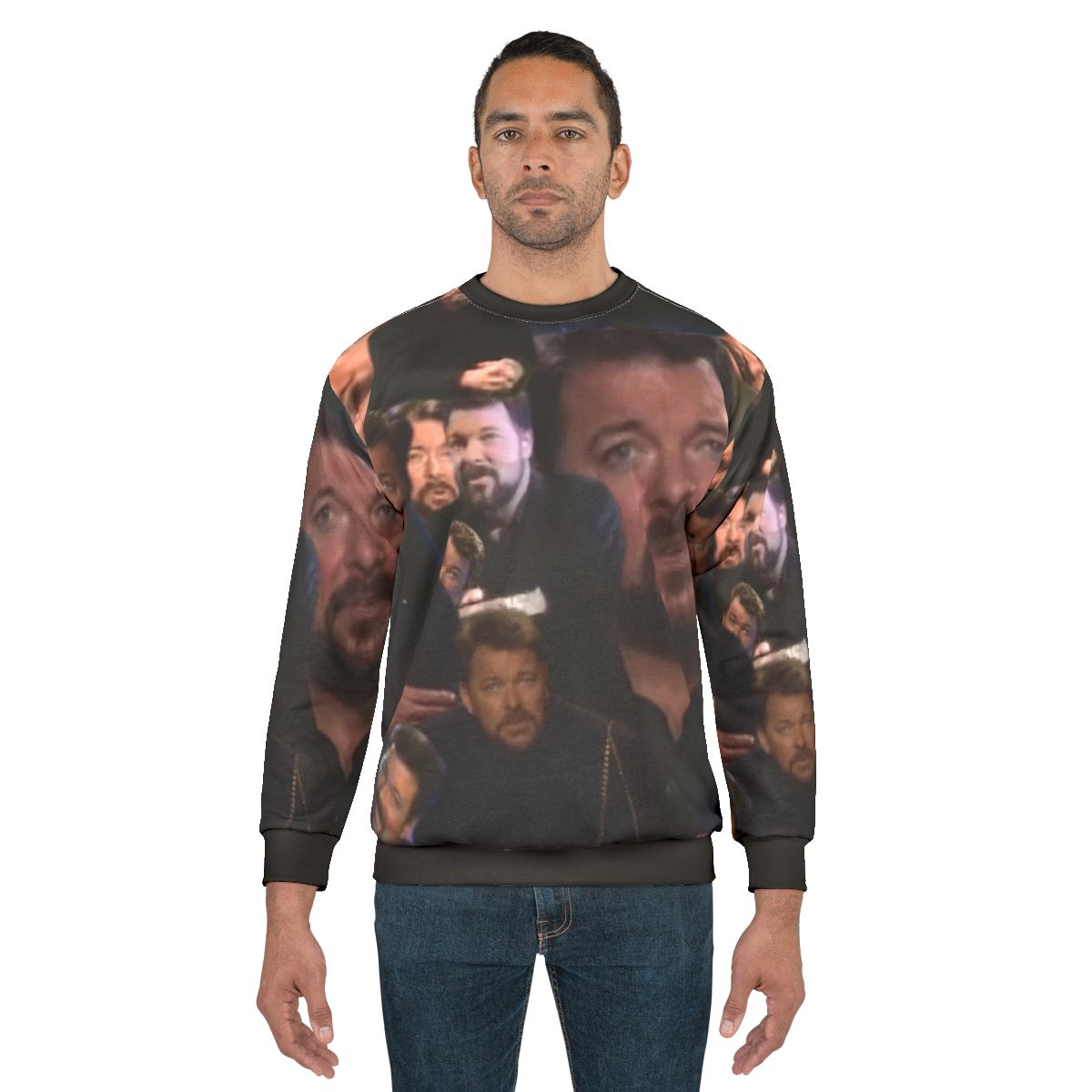 Jonathan Frakes Beyond Belief Typography Sweatshirt