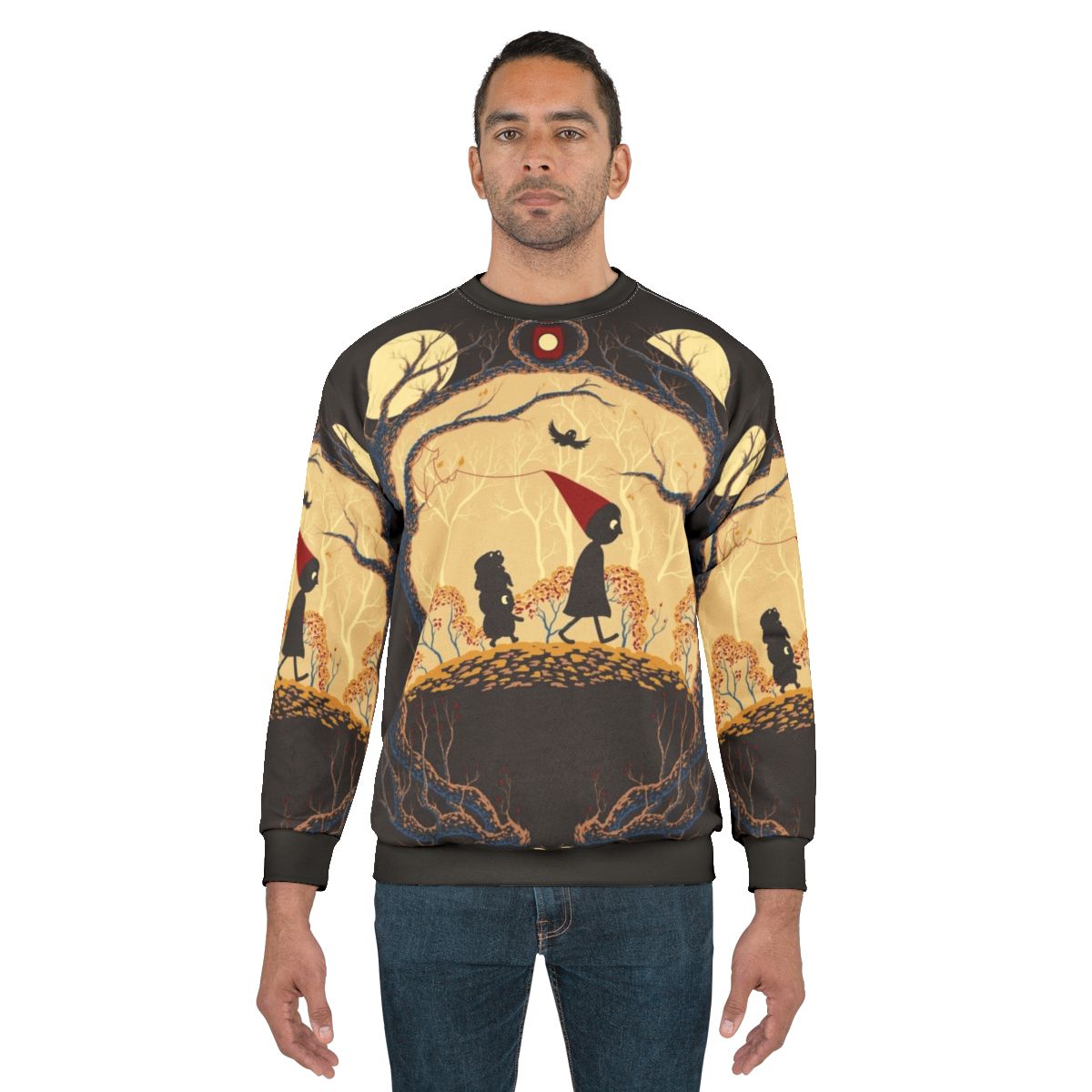 Journey Sweatshirt 2 featuring Over the Garden Wall cartoon and nature-inspired design