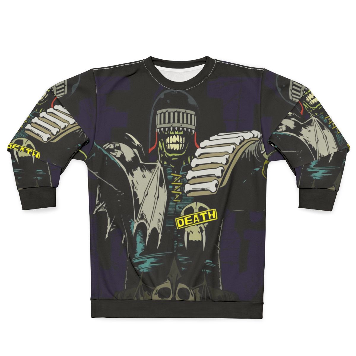 Judge Death Dark Judges Sci-Fi Sweatshirt