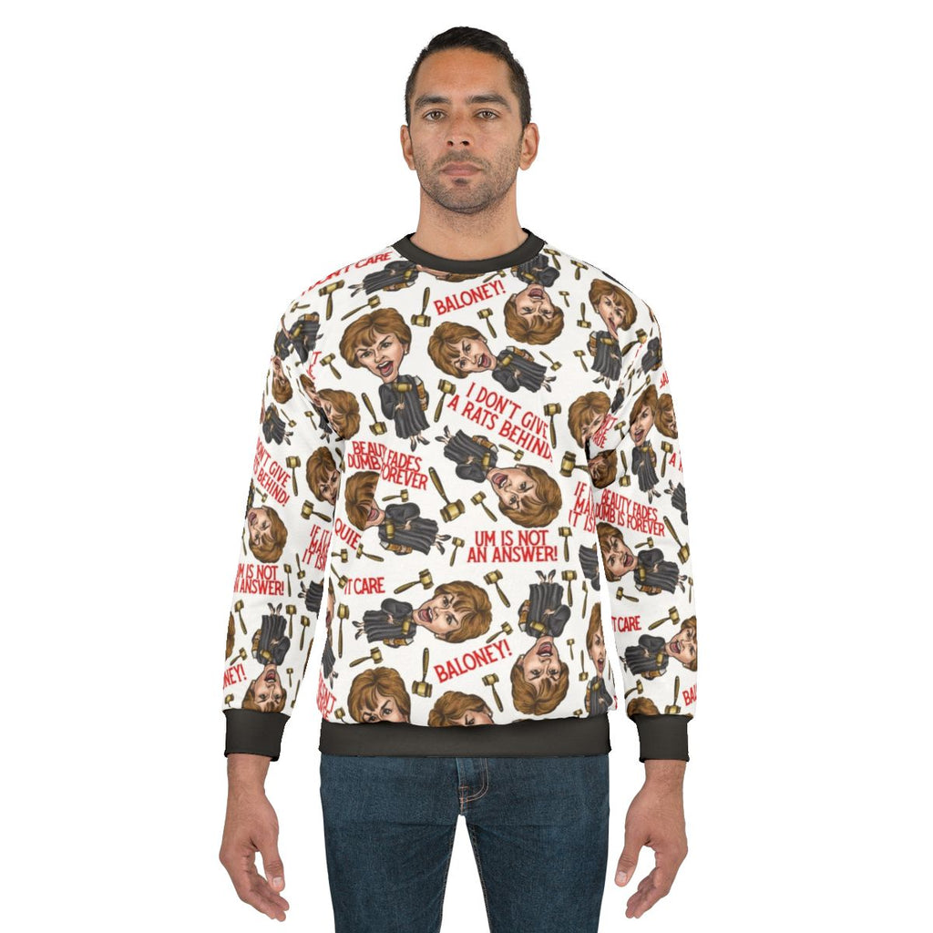 Judge Judy Printed Sweatshirt