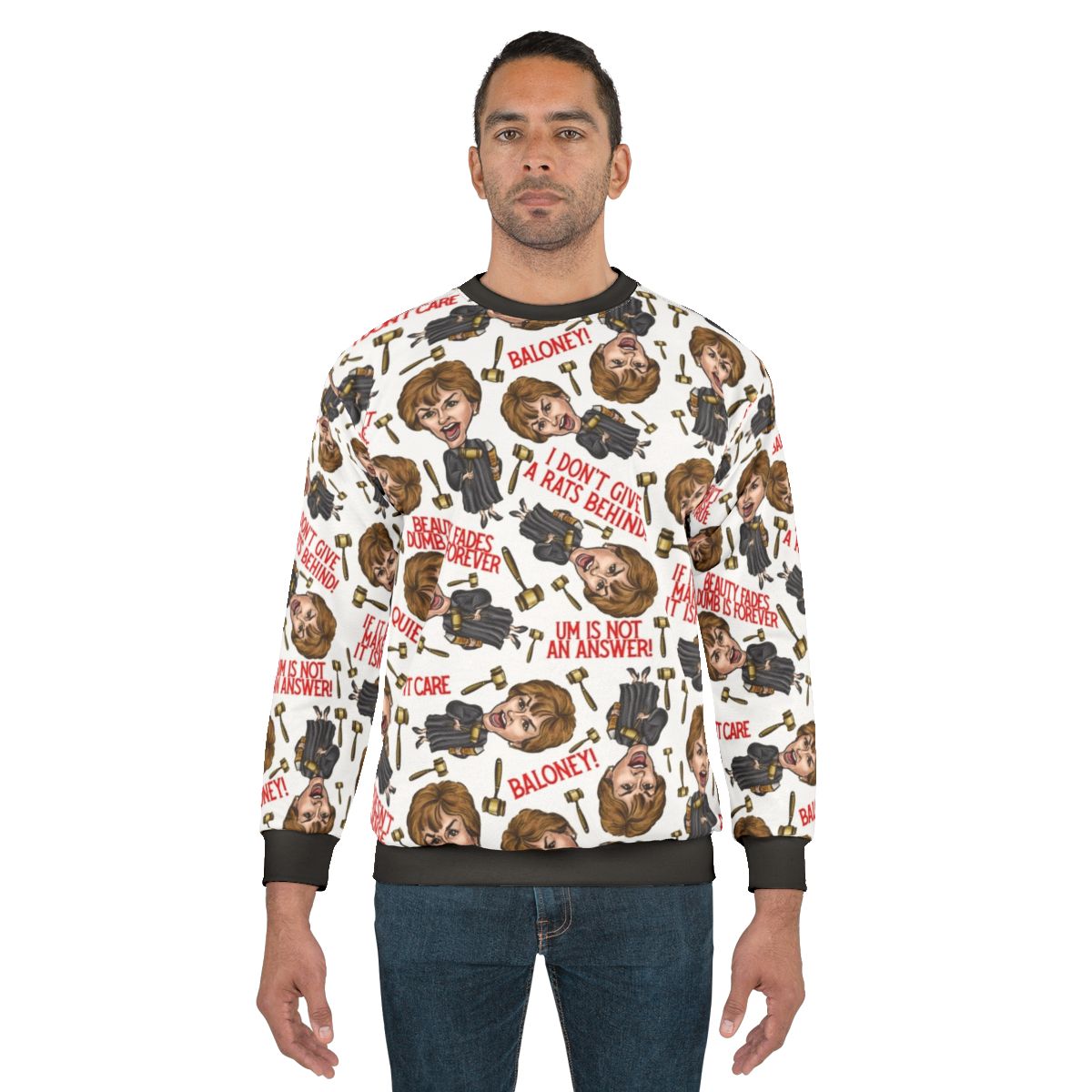 Judge Judy Printed Sweatshirt