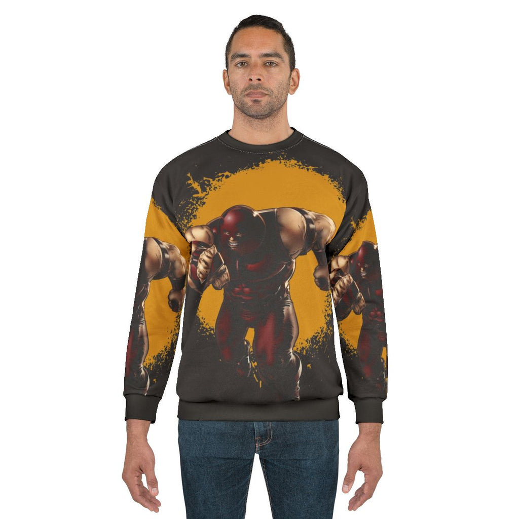 Juggernaut Action Sweatshirt featuring a graphic design