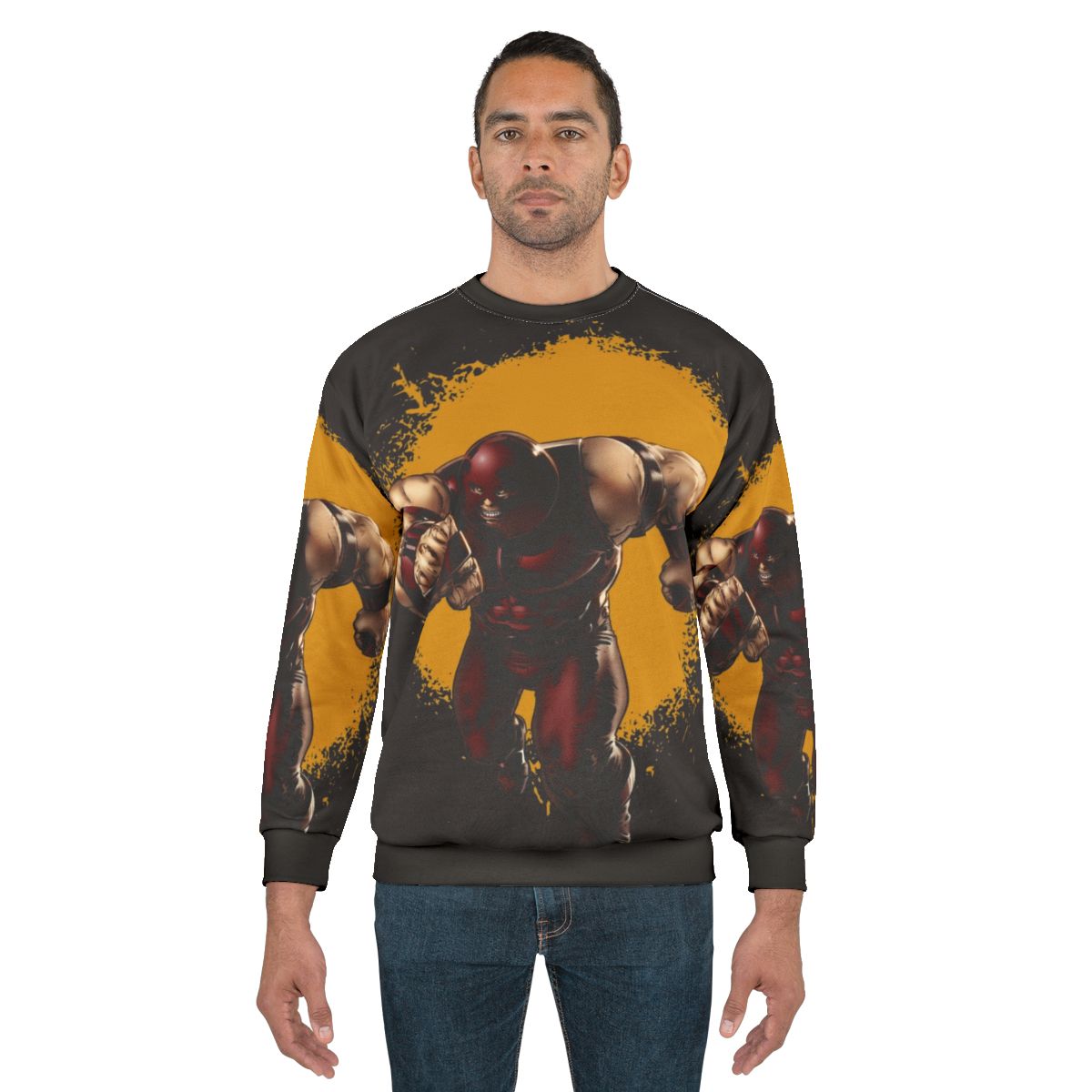 Juggernaut Action Sweatshirt featuring a graphic design