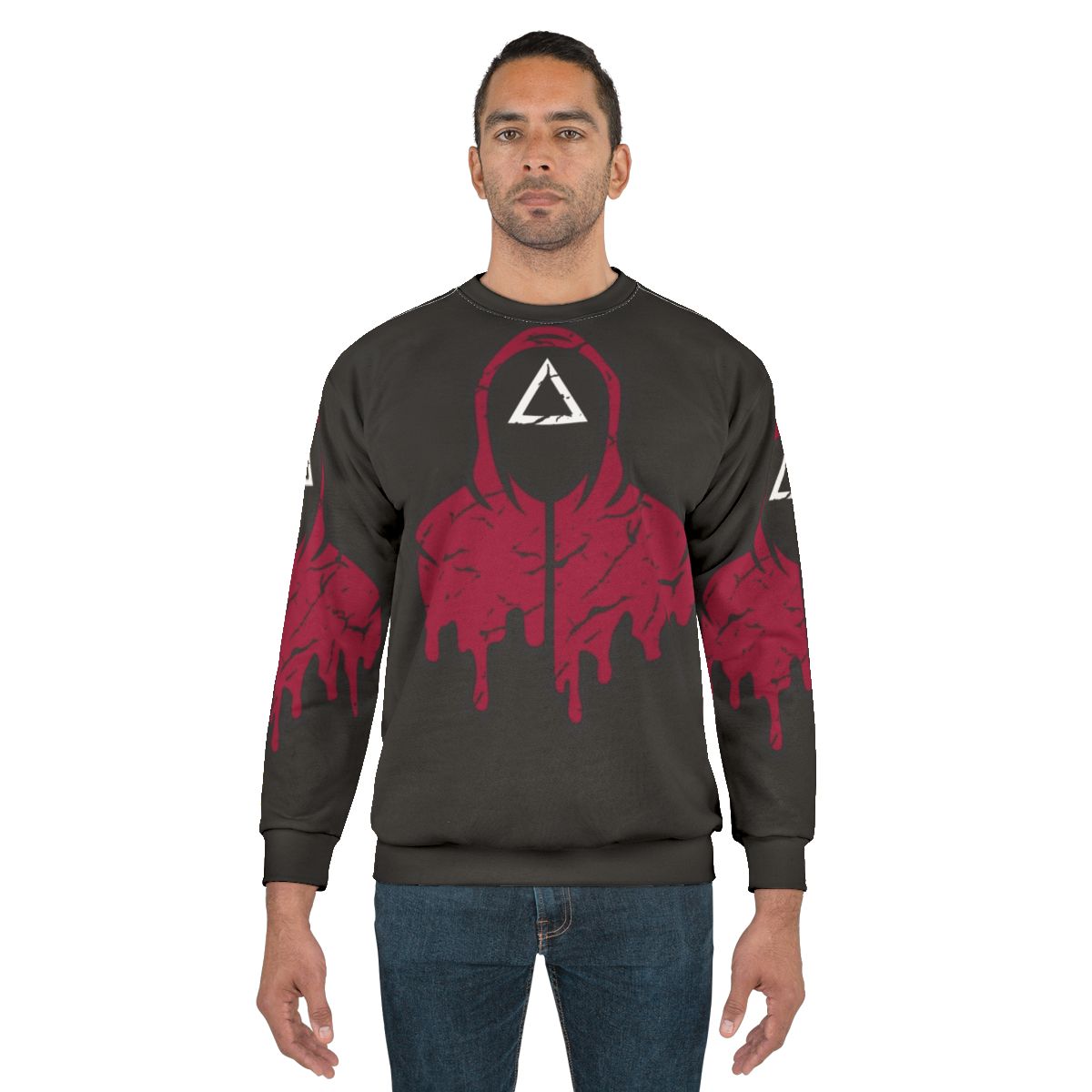 Squid Game Themed Sweatshirt with 456 Jumper Design