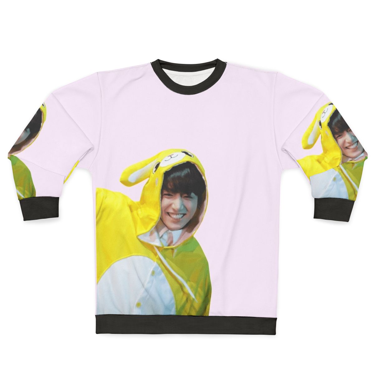 Jungkook Bunny Pj Sweatshirt - Comfortable and Cute Kpop Music Apparel