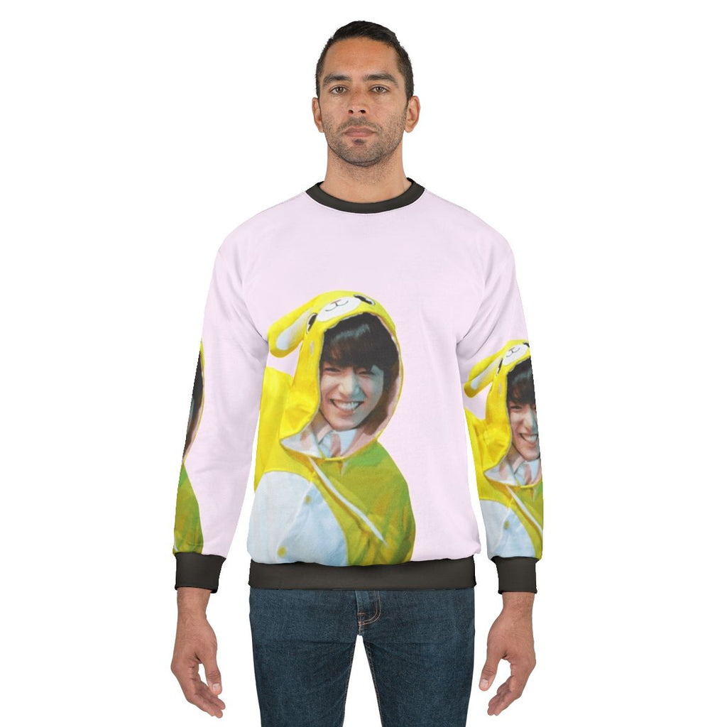 Jungkook Bunny Pj Sweatshirt - Comfortable and Cute Kpop Music Apparel