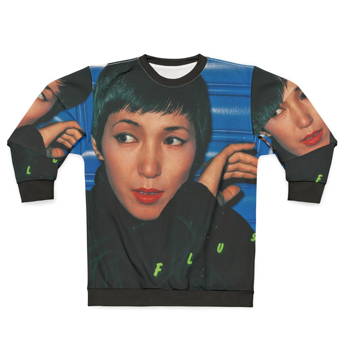 Junko Ohashi Inspired Vaporwave Aesthetic Sweatshirt