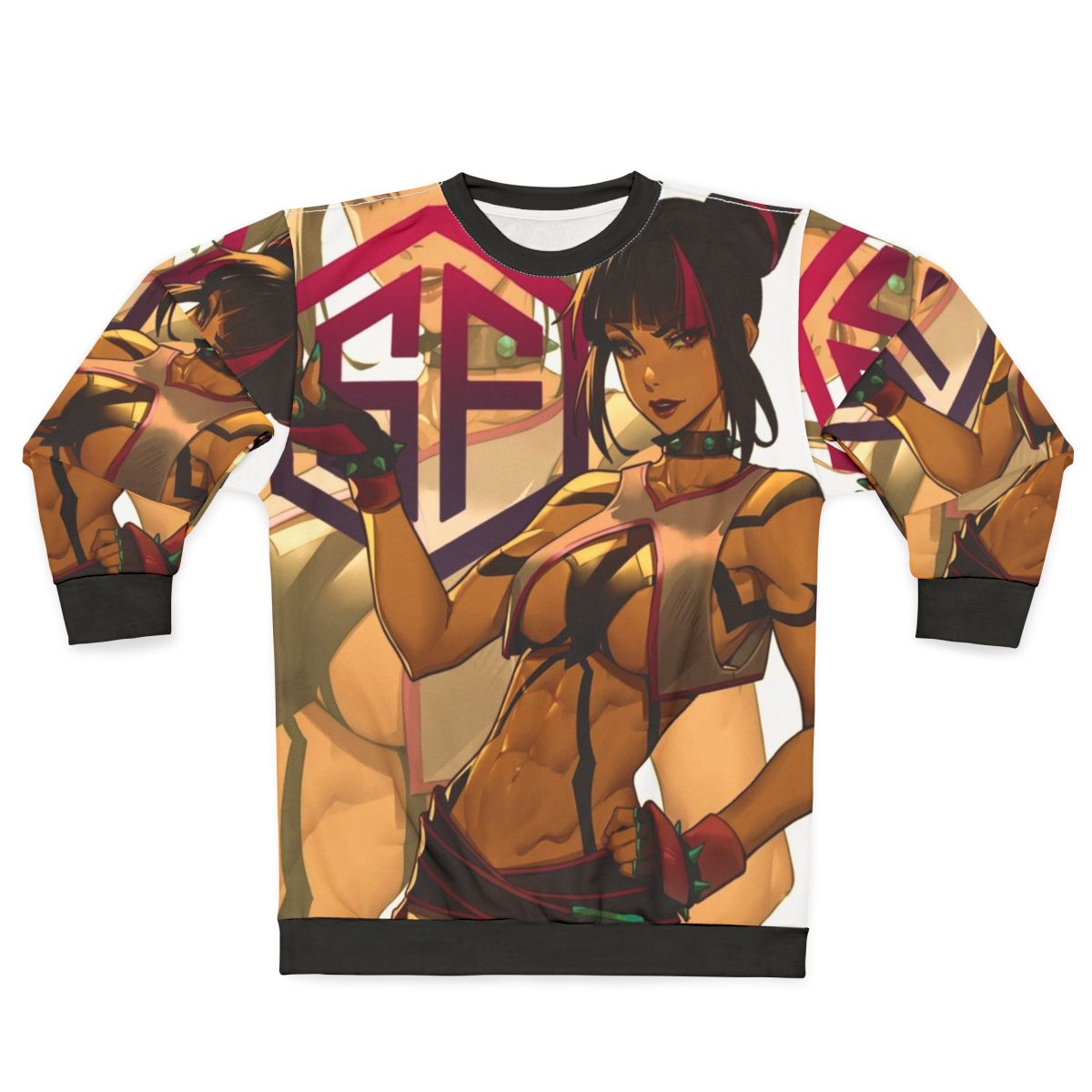 Juri Han Street Fighter Inspired Sweatshirt