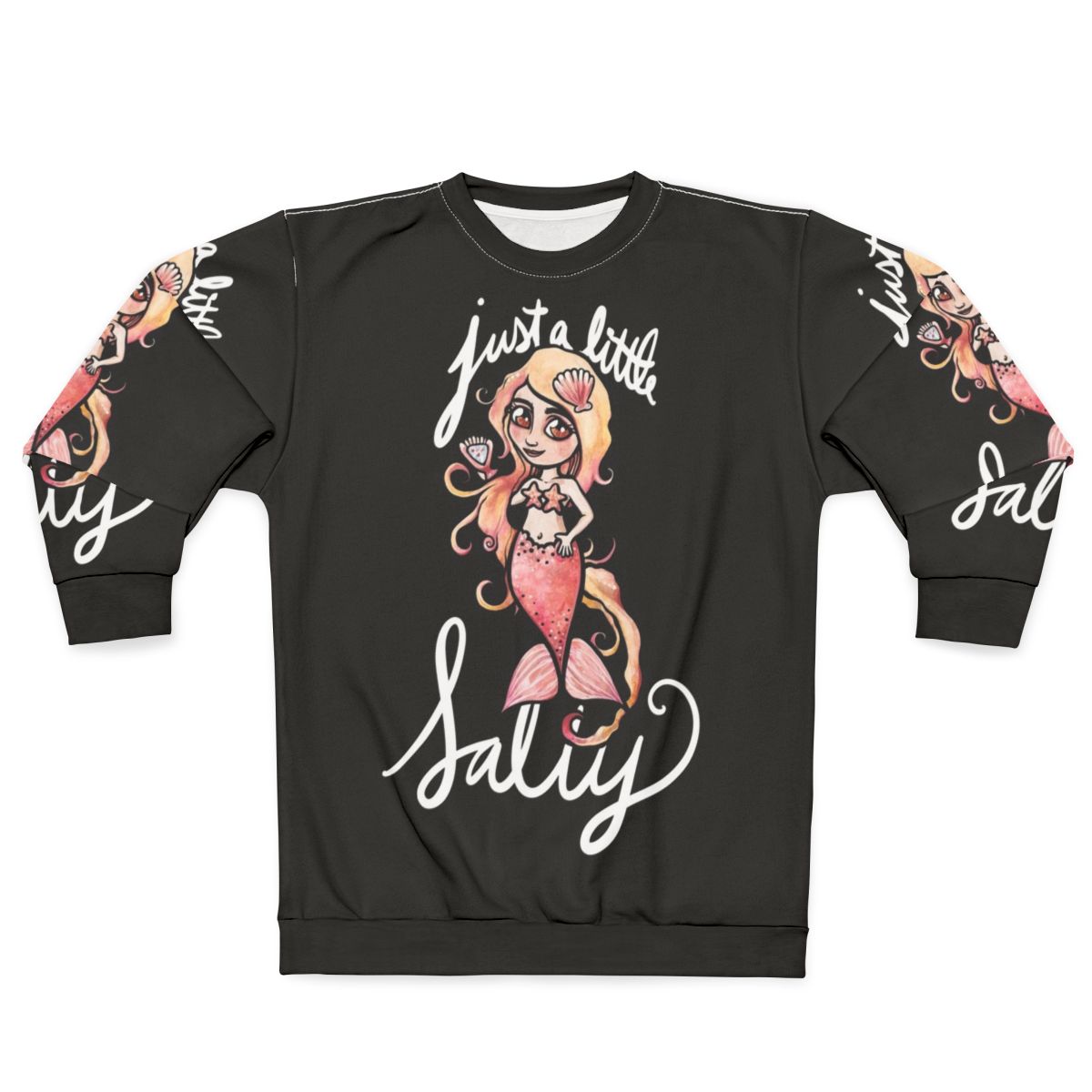 Salty sweatshirt with mermaid design
