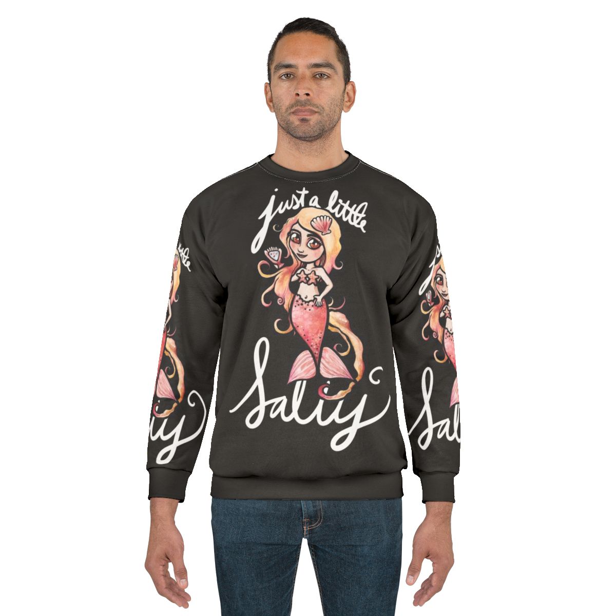 Salty sweatshirt with mermaid design