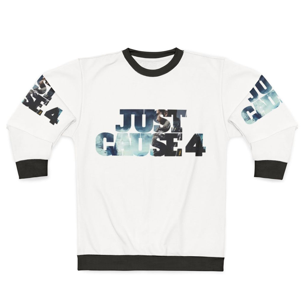 Just Cause 4 Text Graphic Gaming Sweatshirt
