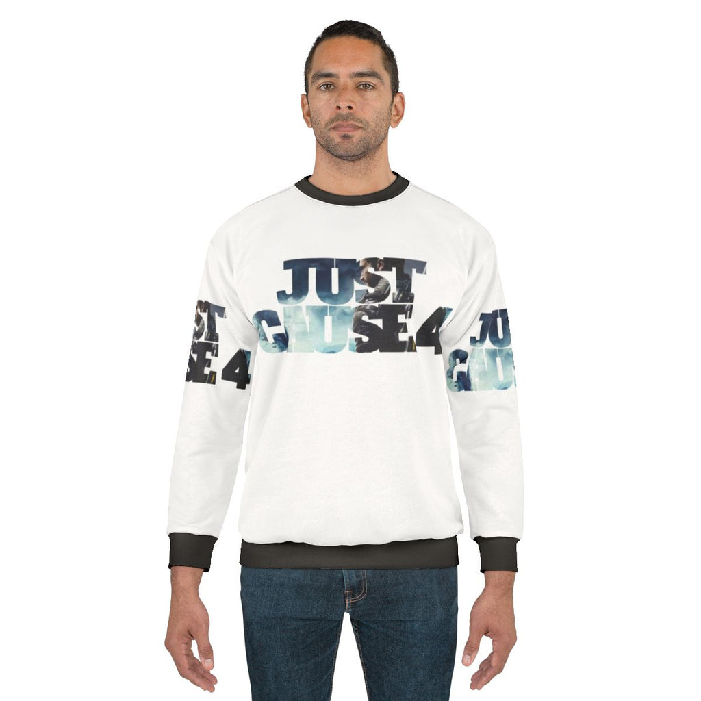 Just Cause 4 Text Graphic Gaming Sweatshirt