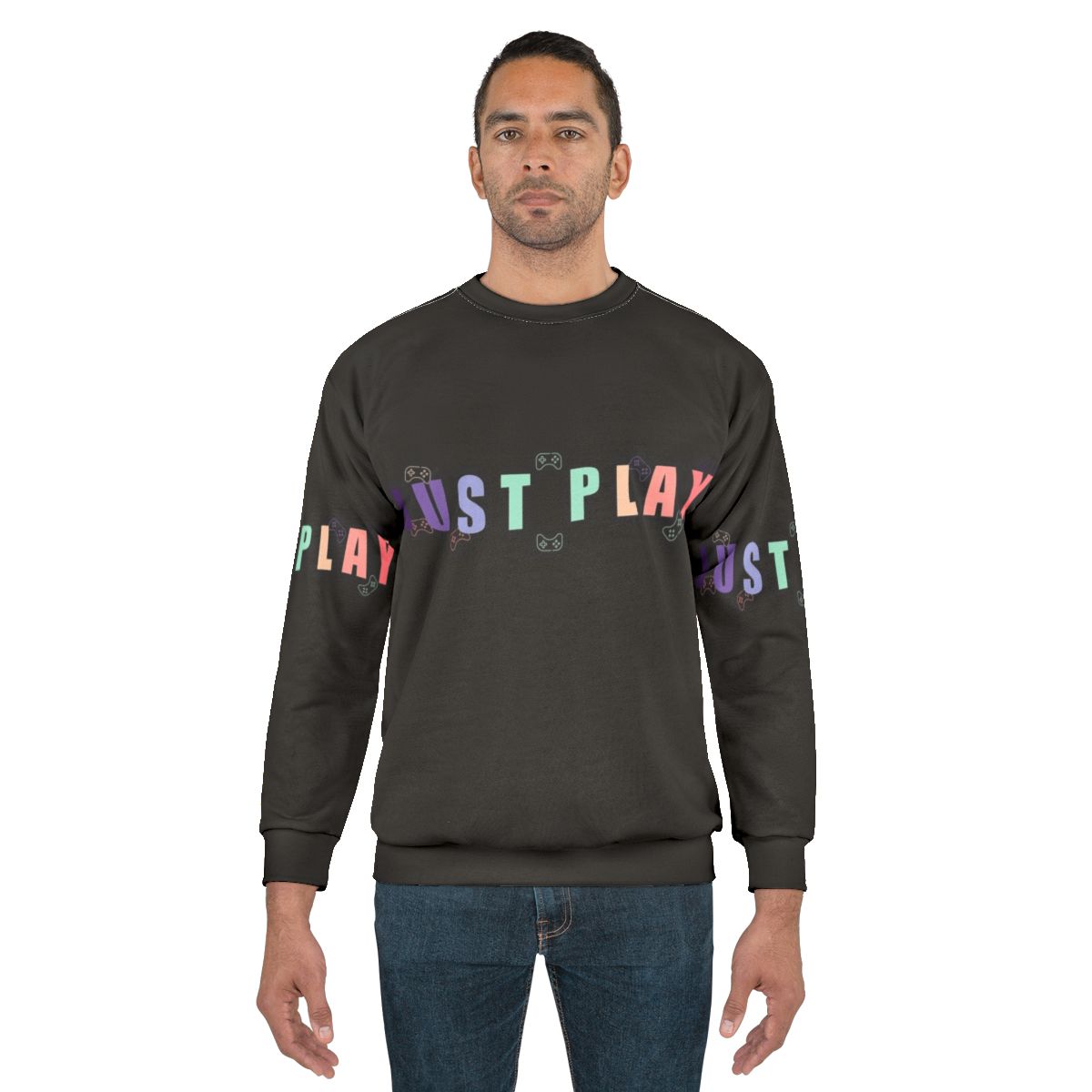 Just Play Sweatshirt - Stylish gaming apparel for passionate gamers
