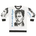 Justice For JD3 Protest Sweatshirt Featuring Johnny Depp