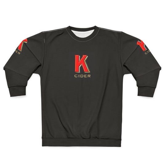 K Cider Sweatshirt - Humorous English Cider Themed Apparel