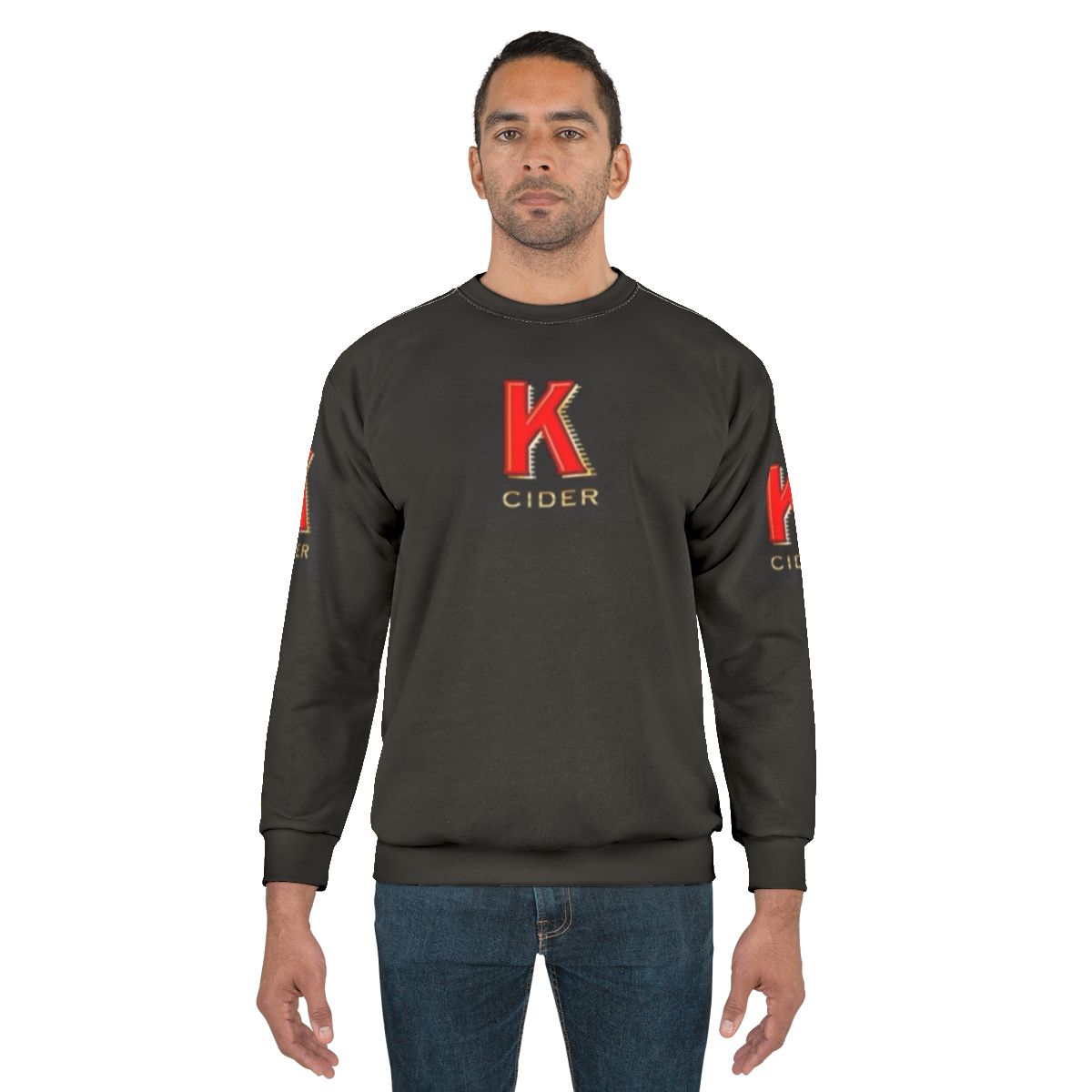 K Cider Sweatshirt - Humorous English Cider Themed Apparel